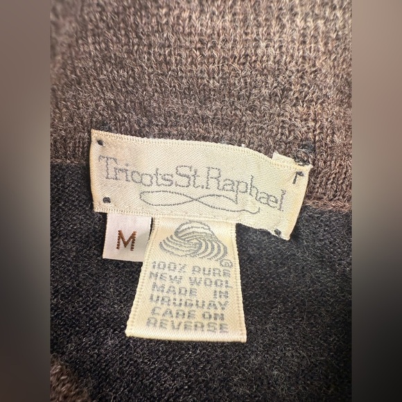 Tricots St. Raphael Wool Loose Turtleneck Long Sleeve Sweater Size Medium - Picture 4 of 7